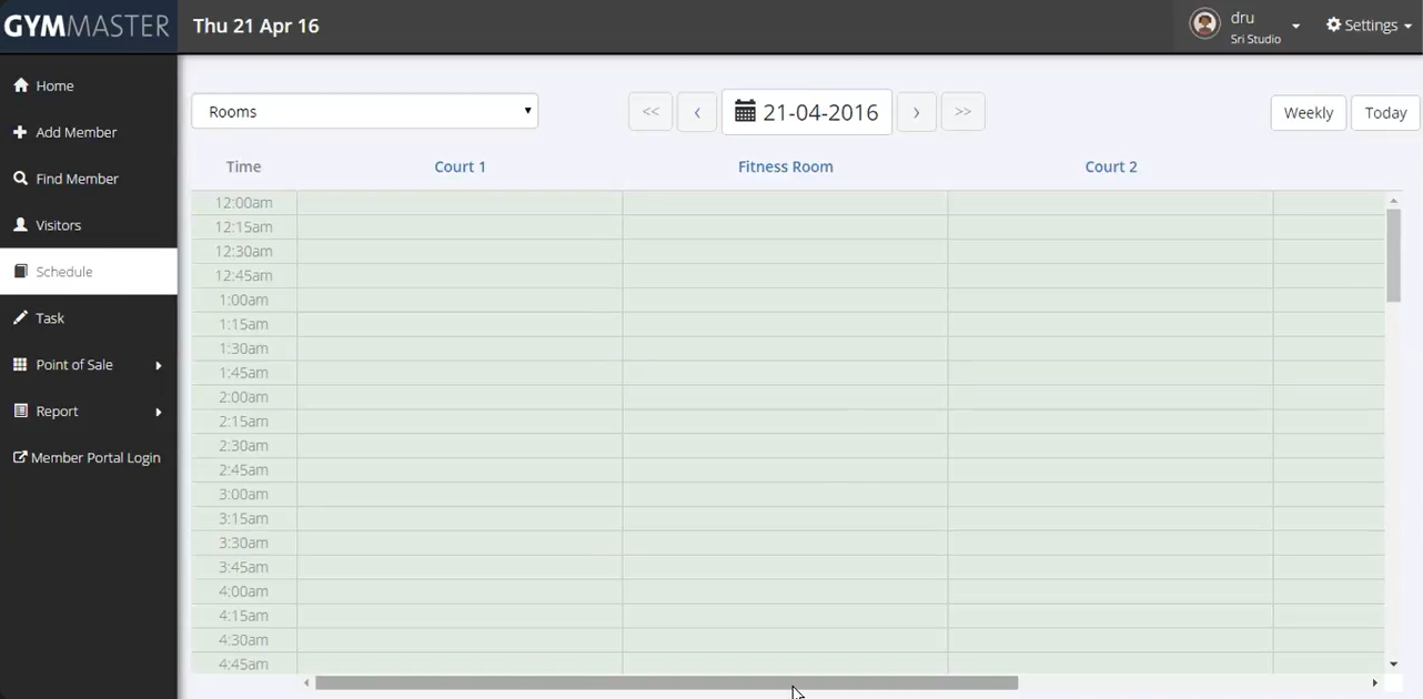 Class Scheduling System